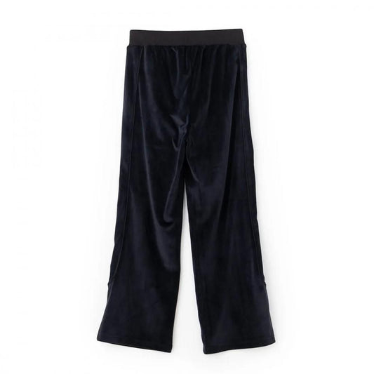 FILA CIRCLE LOGO TRACK PANTS / サークルロゴ トラックパンツ レディース BLACK
