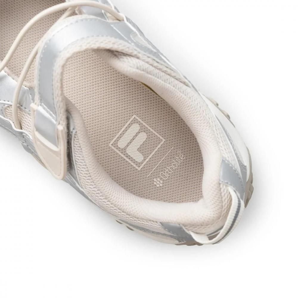 FILA ECHAPPE VC v2 / フィラエシャッペブイシーブイ2 / カジュアルスニーカー / ロープロファイル (Silver/Oat Milk/Snow White)
