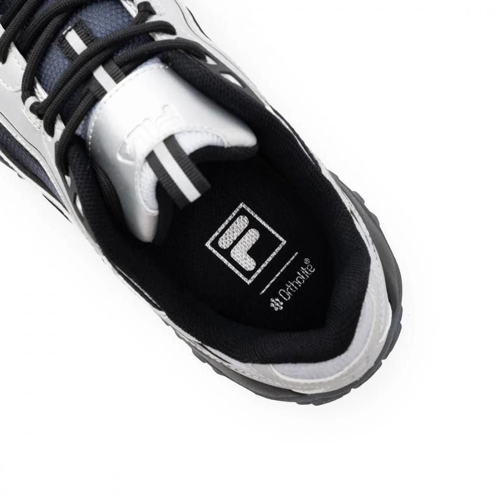 FILA ECHAPPE MS GD / フィラエシャッペエムエスジーディー / カジュアルスニーカー / ロープロファイル (Black/Silver/Vapor Blue)