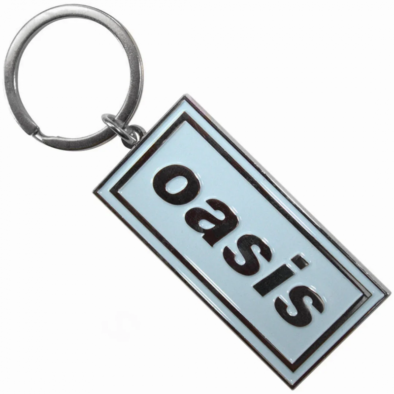 Oasis Logo Sky Blue キーホルダー