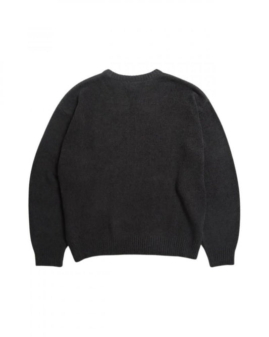 VISION STREET WEAR ゴースト ジャガードニット Charcoal