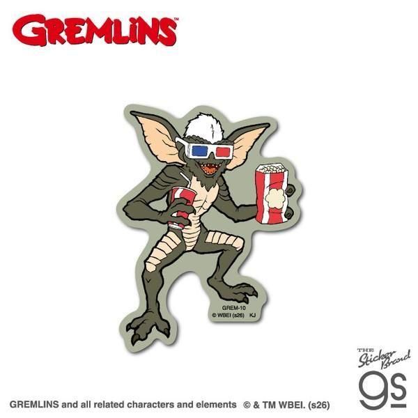 GREMLINS グレムリン ダイカットステッカー 映画鑑賞 ストライプ