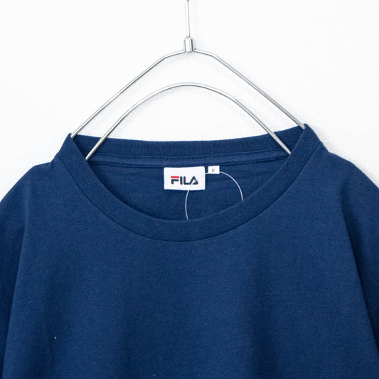 FILA BTS着用モデル Tシャツ NAVY ネイビー