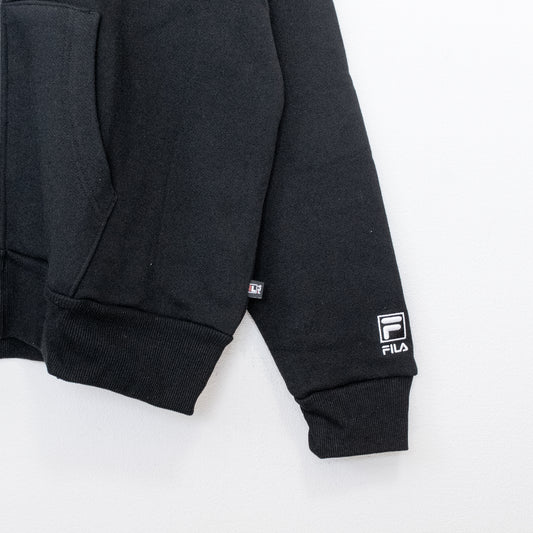 FILA フィラ U HW FZ スウェットJKT スウェット FS3093 BLACK