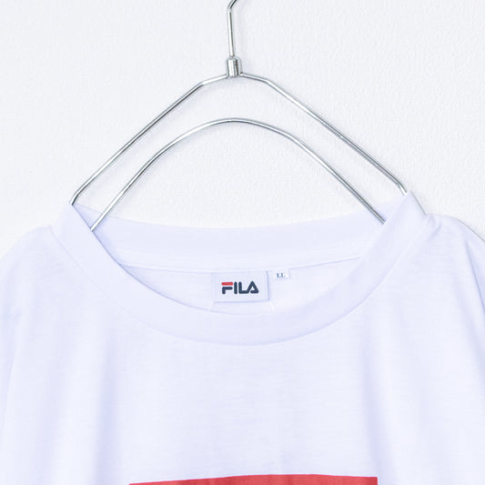 FILA ロゴグラフィック 半袖Tシャツ WHITE