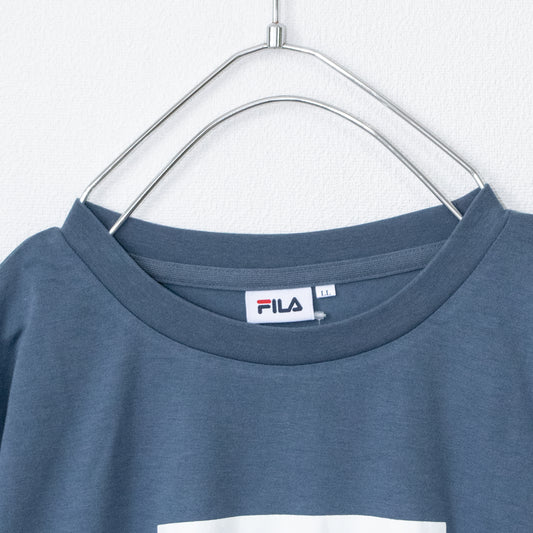 FILA ロゴグラフィック 半袖Tシャツ BLUE