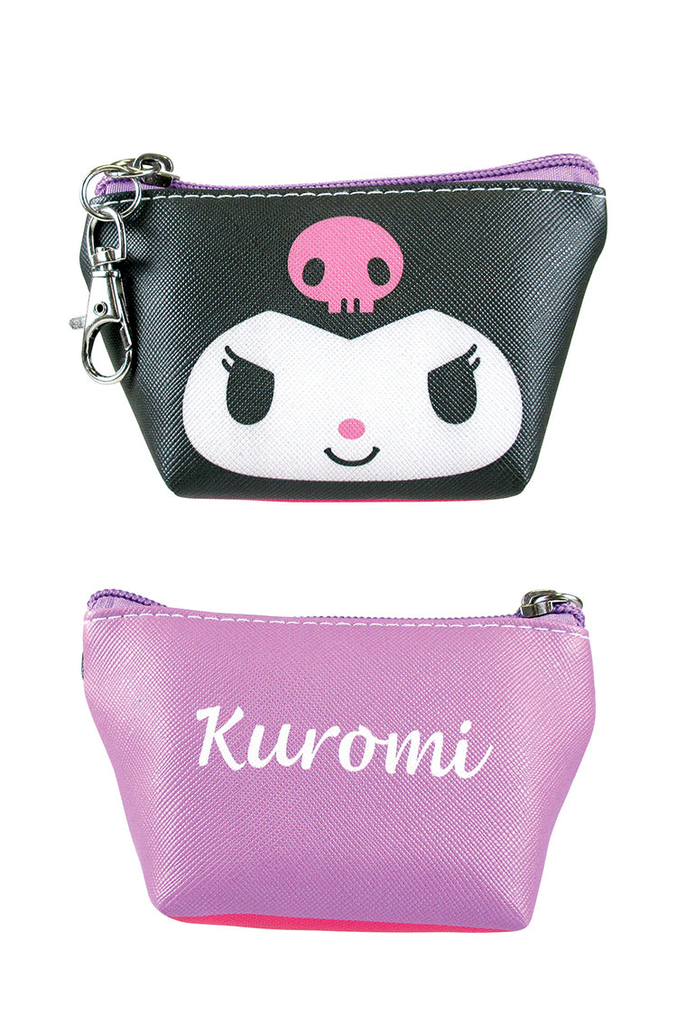 サンリオ クロミ フェイス三角ミニポーチ