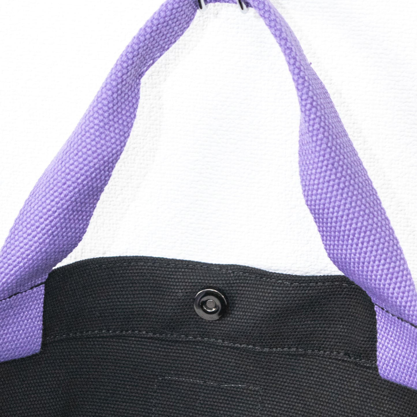 FILA x RADIO EVA Monogram Logo Tote Bag EVANGELION LIMITED BLACK