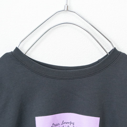 PEANUTS スヌーピー ワンマイルウェア 上下セット CHARCOAL チャコール