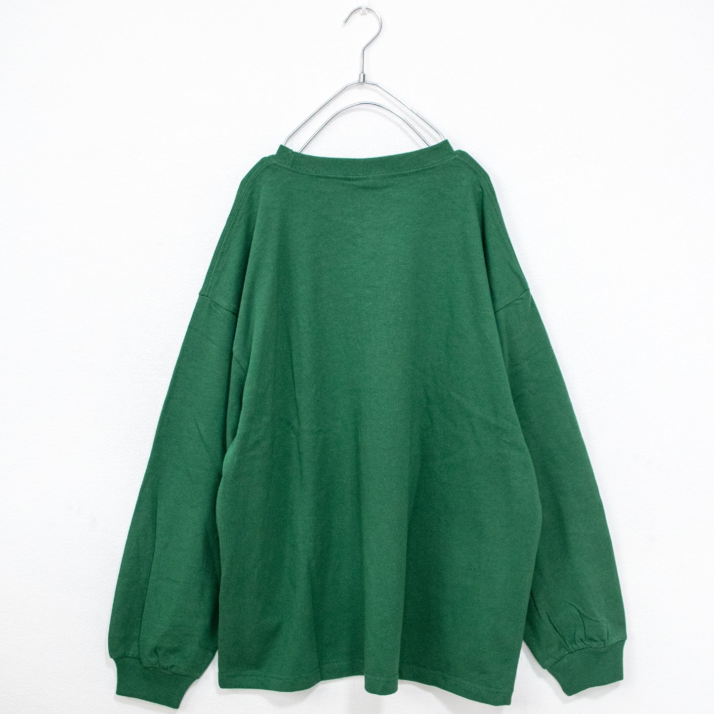 VISION STREET WEAR Heavyweight Satin Patch Sweatshirt GREEN