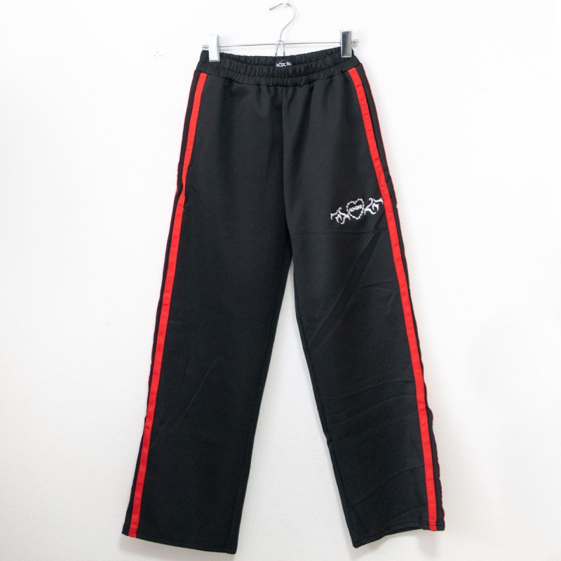 ACDC RAG Wing Heart Side Line Jersey Pants Black