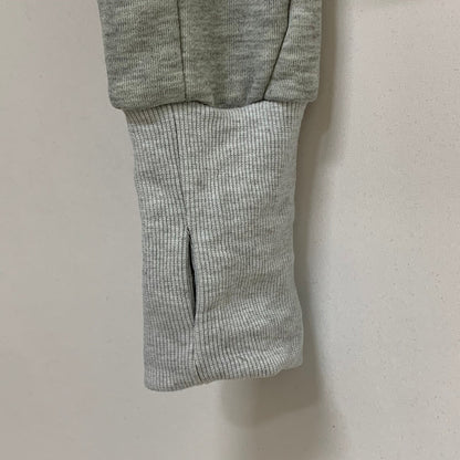 アシンメトリー ジップスウェット セットアップ GRAY グレー