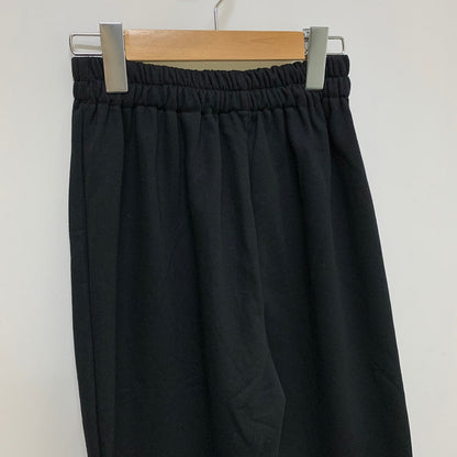 ミニ裏毛レイヤード風スウェット セットアップ BLACK