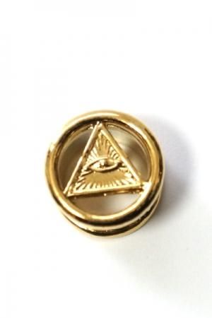 【会員限定0円】Pyramid Frame Tunnel Body ピアス GOLD