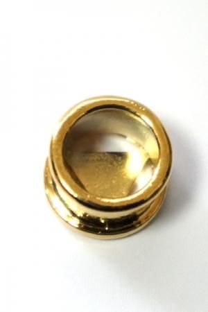 【会員限定0円】Pyramid Frame Tunnel Body ピアス GOLD