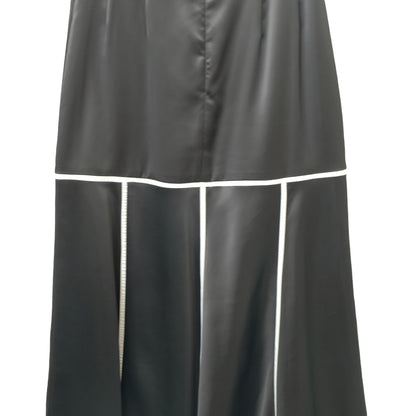 doll up oops ハイウエストパイピングスカート BLACK WHITE