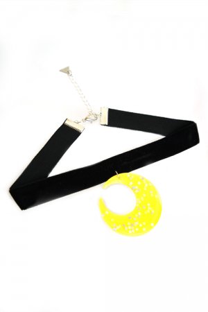 XTS Moon Velvet Choker - YOUAREMYPOISON