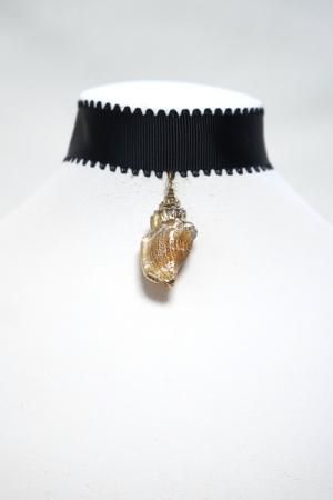 【会員限定0円】XTS Gold Shell リボン チョーカー