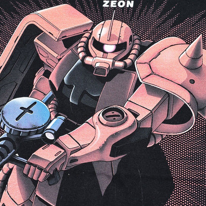 機動戦士ガンダム シャア専用 ズゴック Tシャツ BLACK