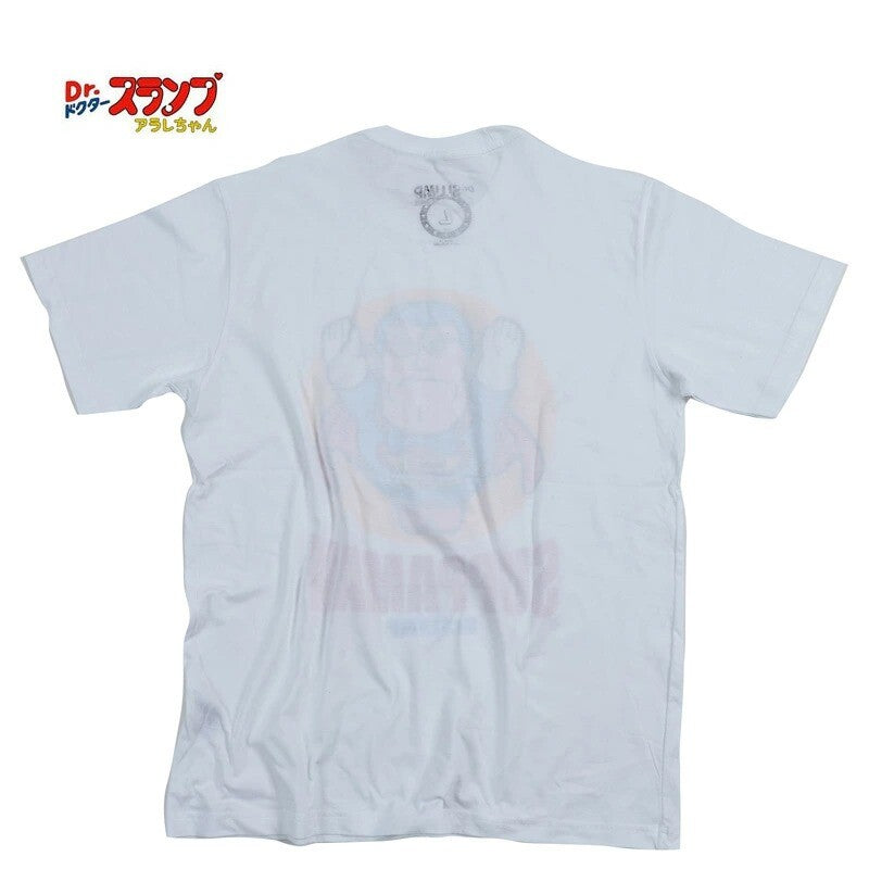 ドクタースランプ アラレちゃん Tシャツ スッパマン WHITE