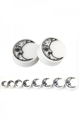 Moon Body Piercing Plug