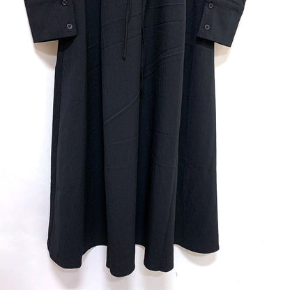 ゴシックローズ刺繍ロングワンピース BLACK