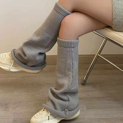 40cm丈 ゴム抜き レッグウォーマー ルーズソックス