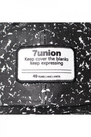 7UNION 7sCOMPOSITION CAP BLACK