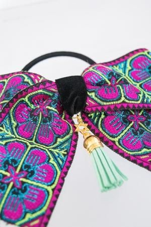 XTS チャイナ リボン Hair Tie 23