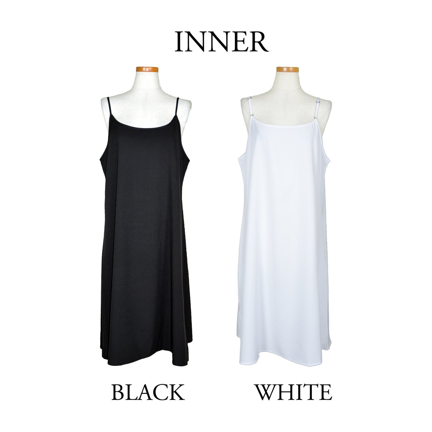 RooM404 Mode Mesh Stripe Dressy Overshirt Dress with Inner Cami Set BLACK