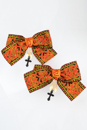 XTS China Ribbon Hair Clip Set 14