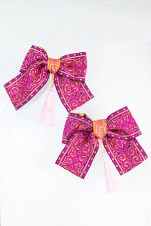 XTS China Ribbon Hair Clip Set 18