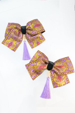 XTS China Ribbon Hair Clip Set 19