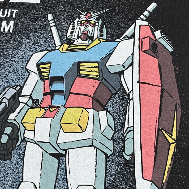 機動戦士ガンダム RX-78-2 Tシャツ BLACK