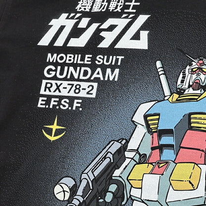 機動戦士ガンダム RX-78-2 Tシャツ BLACK