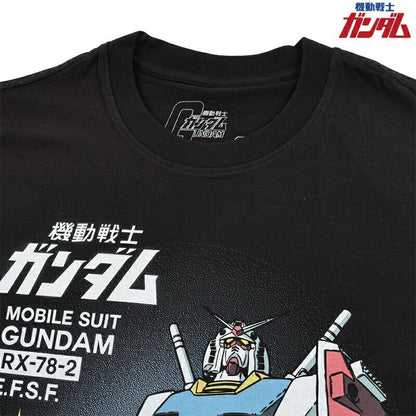 機動戦士ガンダム RX-78-2 Tシャツ BLACK