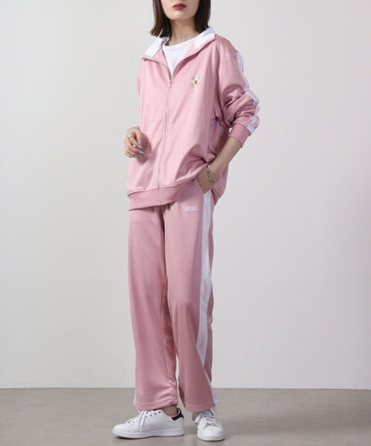 ED HARDY ライン入り セットアップ ジャージ PINK