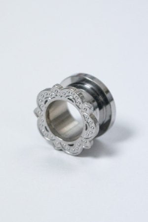 Flower Tunnel Bodyピアス SILVER