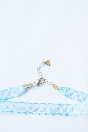 【会員限定0円】XTS Chain Lace チョーカー BLUE