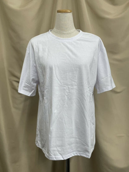 バックリボン ビスチェ 半袖Tシャツ セット WHITE BLACK