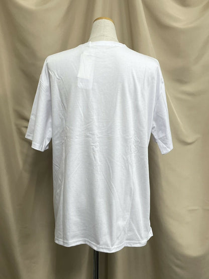 バックリボン ビスチェ 半袖Tシャツ セット WHITE BLACK