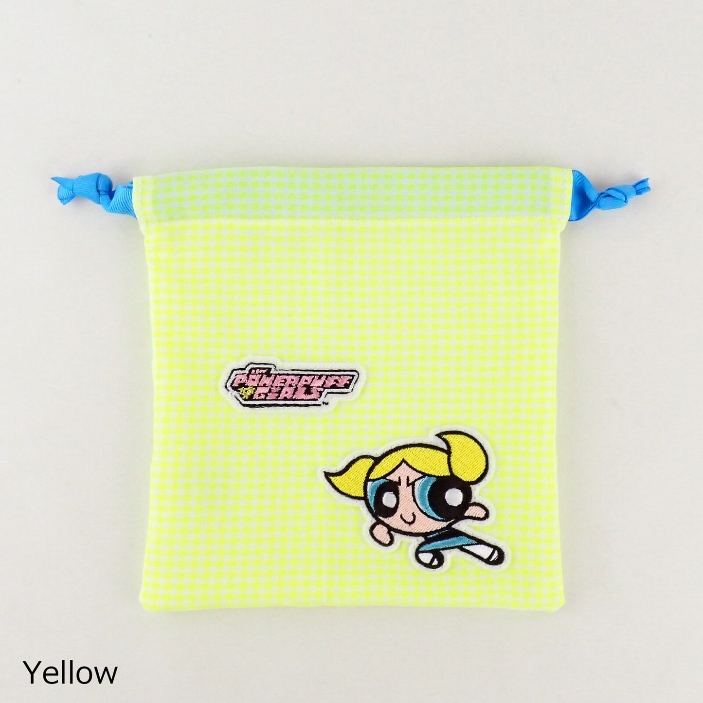 The Powerpuff Girls×Flapper Applique Drawstring Pouch