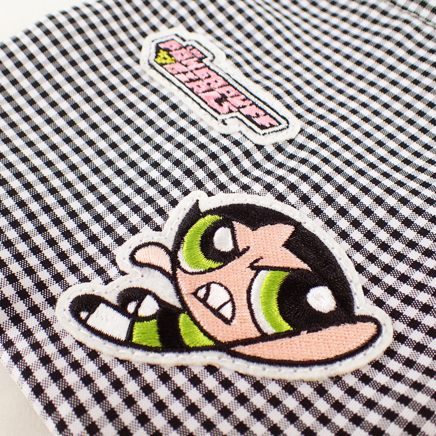 The Powerpuff Girls×Flapper Applique Drawstring Pouch