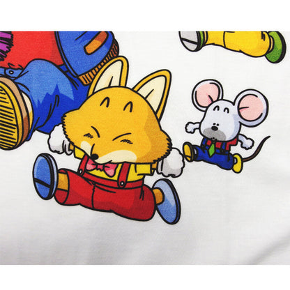 ドクタースランプ アラレちゃん Tシャツ キャラクター WHITE
