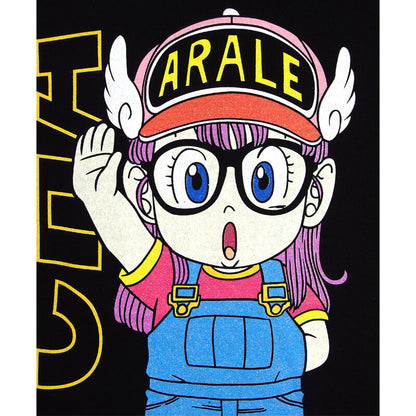 ドクタースランプ アラレちゃん Tシャツ んちゃ BLACK