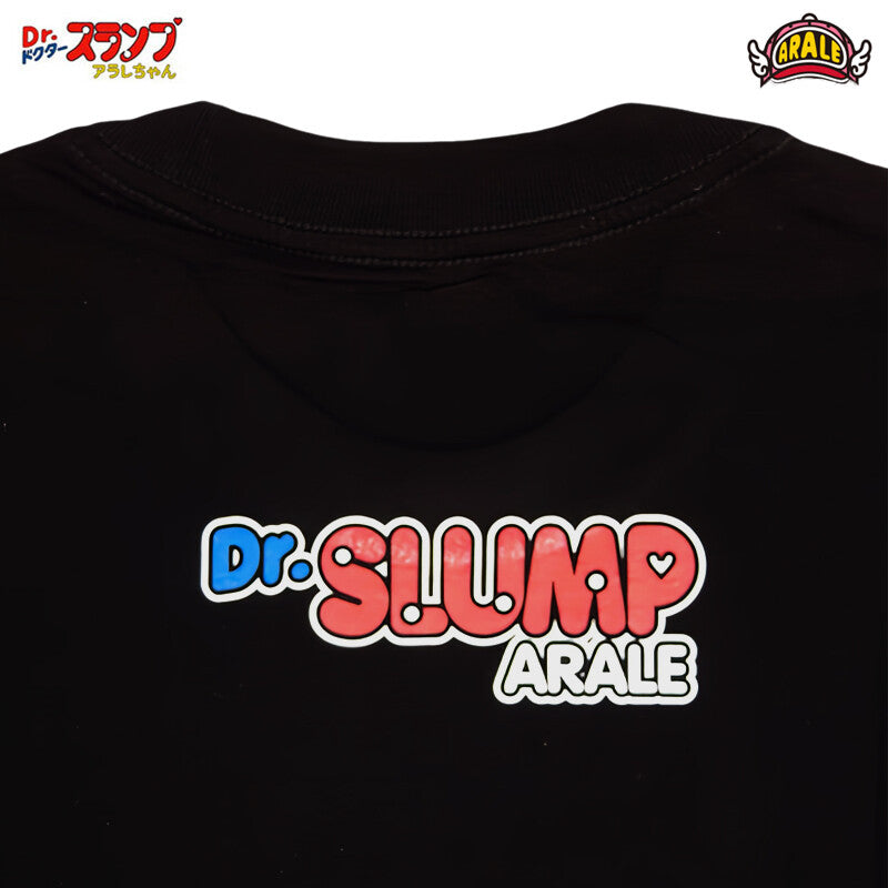 ドクタースランプ アラレちゃん Tシャツ んちゃ BLACK