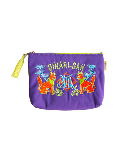 MYUUA OINARISAN お稲荷さん ポーチ PURPLE