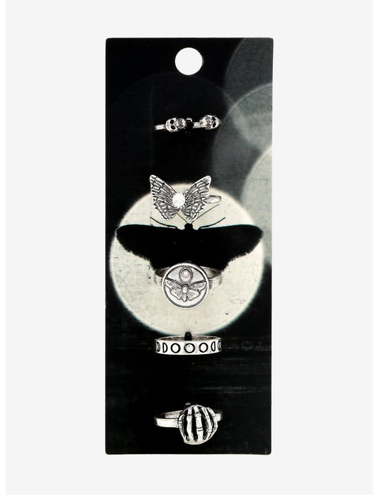 Death Moth Moon リングセット SILVER