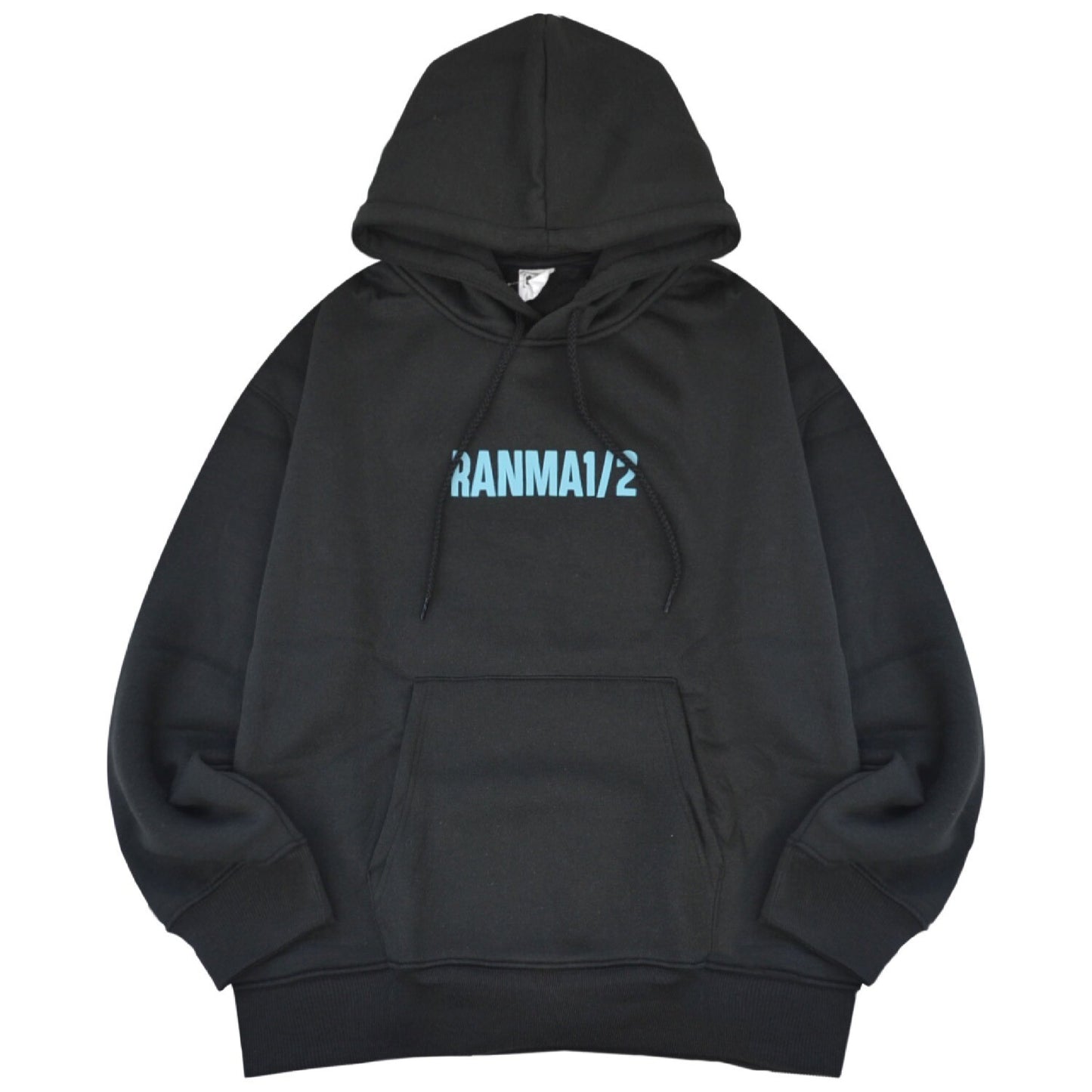 Ranma 1/2 Fleece-Lined Hoodie, BLACK