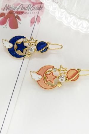 【会員限定0円】Moon Wing ヘアピン 2 Colors